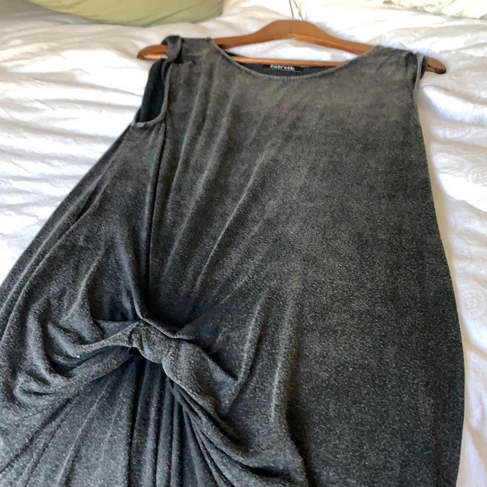 Fab’rik charcoal midi dress